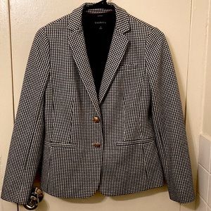 NWOT Talbots Size 2 Houndstooth Lined Blazer
